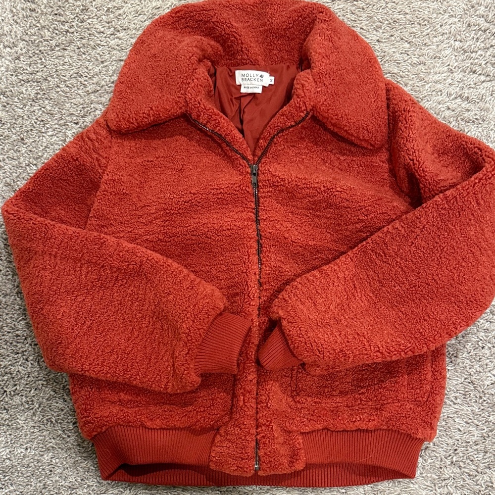 Molly Bracken Sherpa Jacket, small